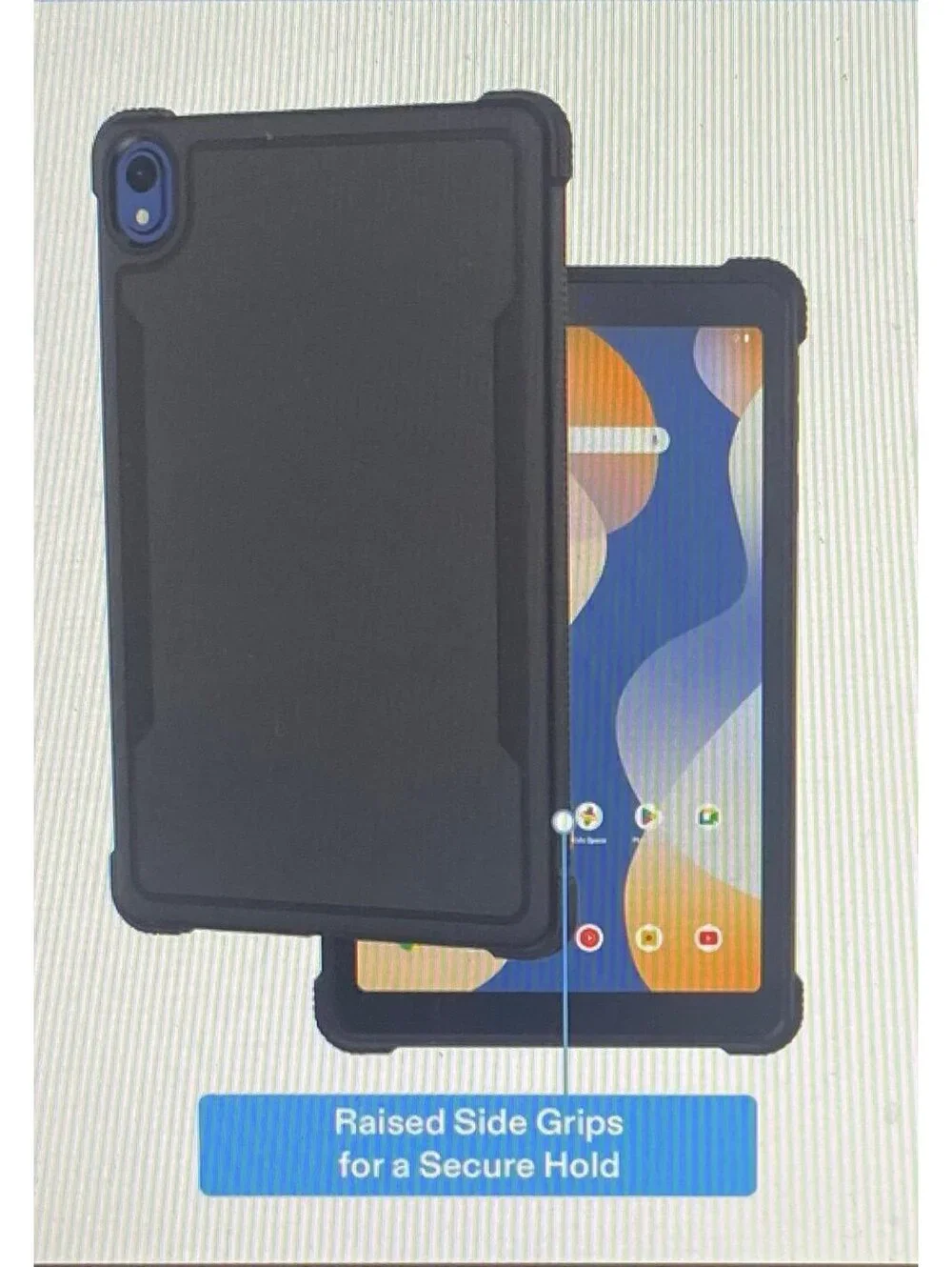 Onn Protective Grip Tablet Case for 8” Tablet Gen 4 (2024)